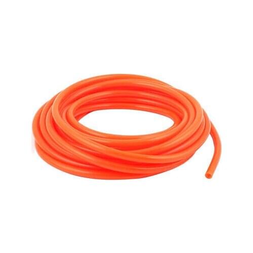 6mm x 4mm Polyurethane PU Hose Tube Pipe Red 5M 16Ft Length for Air Compressor