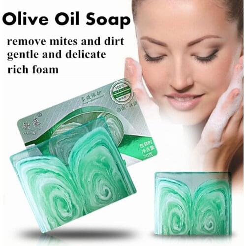 70g Nature Formula Women Skin Care Face Clean Anti-acne Remove Blackheads Anti-mite Oil Control Rich Foam Olive Oil Essence Soap