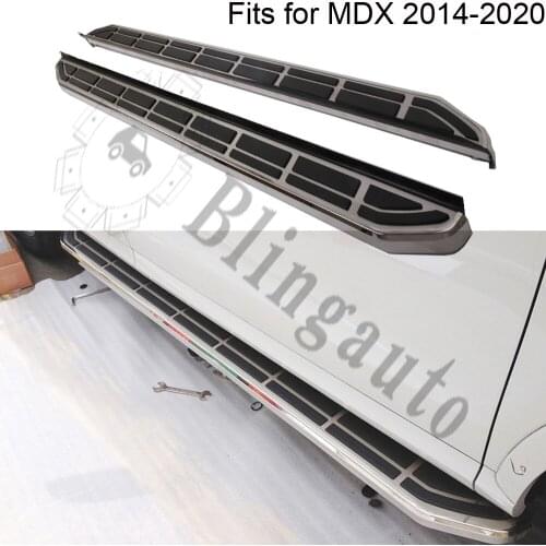Running board fits for A.cura MDX 2014-2020 side steps nerf bar car pedal side stairs side bar 2PCS