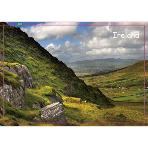Ireland tourist souvenirs,magnetic fridge magnets, Creative Travel souvenirs Gifts,World Scene Tourist Photograph Memory