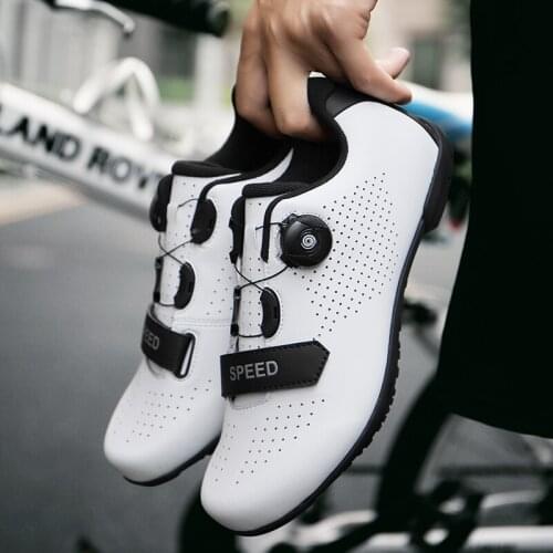 Non-Locking Road Cycling Shoes Bicicleta Professional Outdoor Breathable Racing Bike Men Sneakers Women Bicycle Shoes