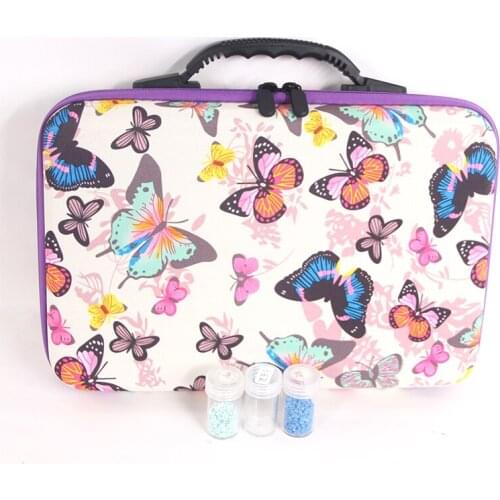 5 Colors 60Grids 5d diy Diamond Painting kit Storage Box Butterfly Handbag with Bottles accessoires Embroidery Tools mosaic Case