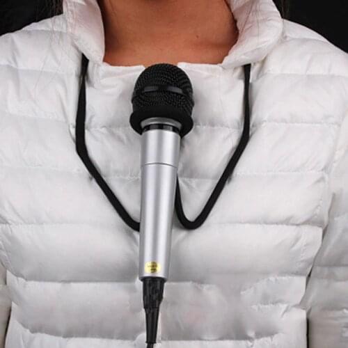 Microphone Hands Free Brace- magic tricks Prop Stage Mic Holder Neck Stand magic props magic Accesiores 81087