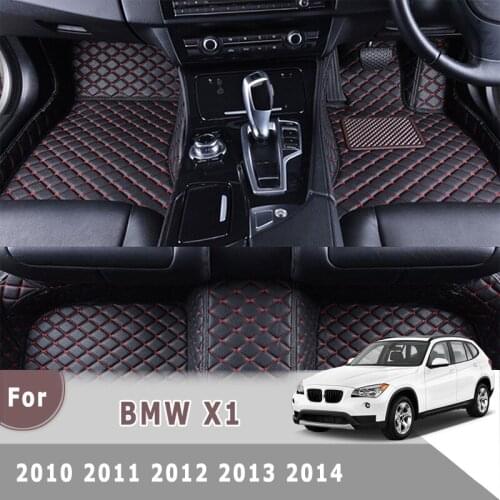 RHD Carpets For BMW X1 2015 2014 2013 2012 2011 2010 Car Floor Mats Auto Interior Accessories Covers Interior Protect Rugs