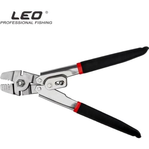 Carbon Steel Fishing Pliers Wire Rope Swager Crimping Tool for Line Sleeves