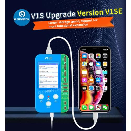 JC V1S Mobile Phone Code Reading Programmer For iPhone 12 11 Pro Max 8/8P/X Almighty Battery Fingerprint Dot Matrix Reading Tool