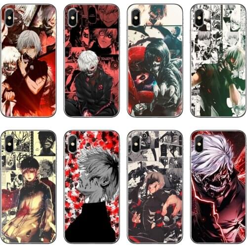 Silicone Phone Case Tokyo Ghoul Kaneki Ken For Huawei P40 P30 P20 Pro P10 P9 Lite Y5 Y6 Y7 Y9 P Smart Plus 2018 2019