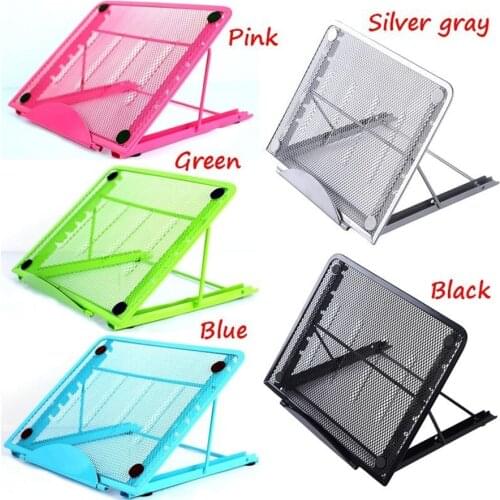 Folding Laptop Stand Holder Portable Adjustable Laptop Bracket Cold Rolled Steel Support