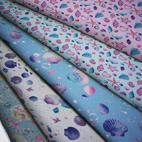 Bullet Texture Liverpool Fabric 50cm*140cm Cartoon Printed For Dress Stretch Fabric Knit Fabric For Hair Band L10128