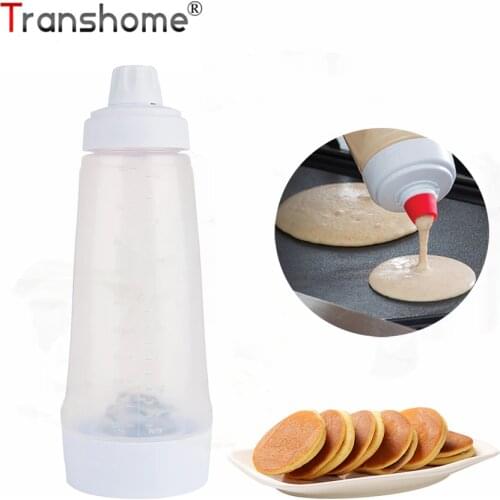 Transhome Batter Mixing Bottle Cupcake Muffin Tool Pancake Dispenser Waffles Cake Decorating Tools Baking Tools For Kitchen