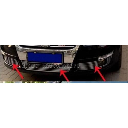 High quality stainless steel Front Grille Around Trim Racing Grills Trim For 2006-2010 for Volkswagen PASSAT B6