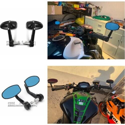 Motorcycle Handlebar Rearview Mirrors Foldable Personality for Loncin Voge Lx500 300ac