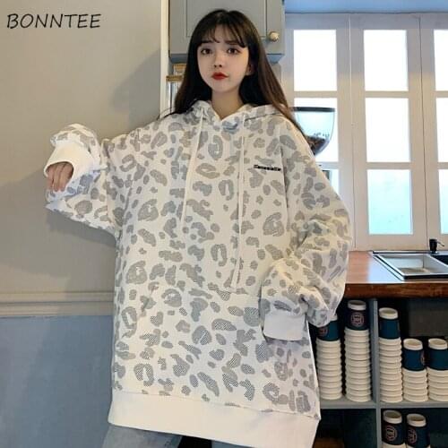 Hoodies Womens Loose Patchwork Front Pocket Thicker Plus Velvet Streetwear Hot Sale Stylish Warm Ladies Sweatshirts Winter Ins