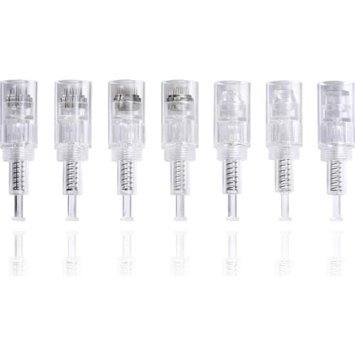 10pcs Screw Cartridge Replacement Micro needle 9 pin / 12 pin / 36 pin /42pin / Micro Nano Needles Tattoo Needles
