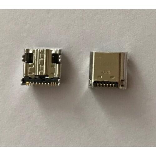 1000PCS/Lot Micro USB Charger Charging Jack Socket Connector Plug Dock Port For Samsung Galaxy I9200 P5200 I9205 T211 T210 T311