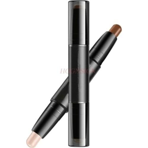 Men high light repair capacity beginner face shadow highlights double head repair capacity pen nose shadow lying silkworm conc