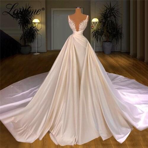Elegant Ivory Evening Dresses Long Plus Size Customized Applique Beaded Vestidos de Fiesta Long Prom Dresses Robes Party Gowns