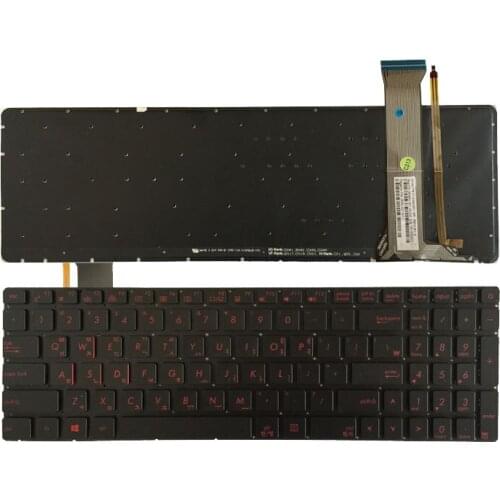 Korea Laptop Keyboard for ASUS GL551 GL551J GL551JK GL551JM GL551JW GL551JX N551 G551 GL552 GL552J GL552JX GL552V GL552VL