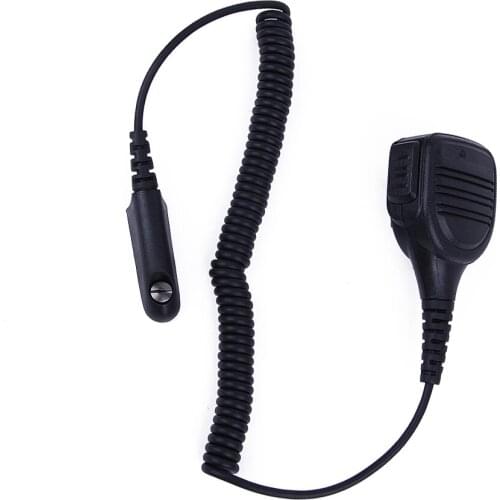 PMMN4021A MIC shoulder microphone speaker handfree for motorola gp328 gp338 ptx760 pro5150 etc walkie talkie with 3.5mm jack