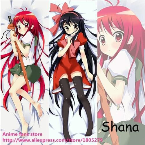 Lovely Japanese Anime Pillowcase Shakugan No Shana Shana Dakimakura Cute pillow case decorative Hugging Body