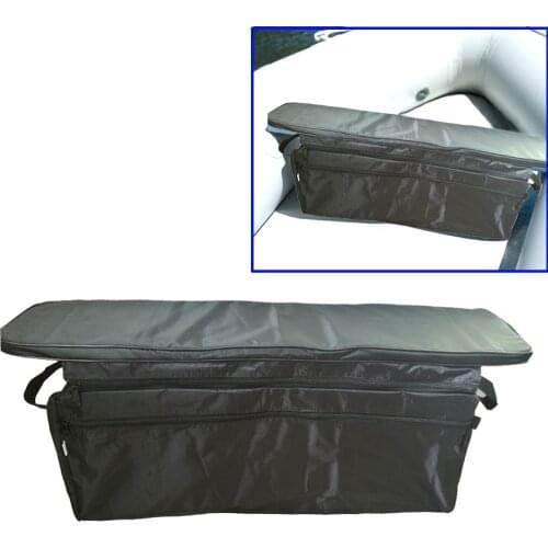 Canoe Dinghy Fishing Boat Inflatable Boat Under Seat Storage Bag with Padded Seat Cushion