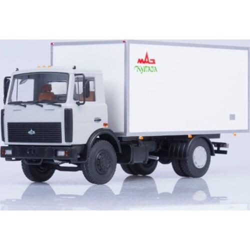 NEW EAC URAL LAUTOHISTORY 1 43 MAZ 5337 ISOTHERMIC VAN KI 5436 KUPAVA Diecast model for collection gift