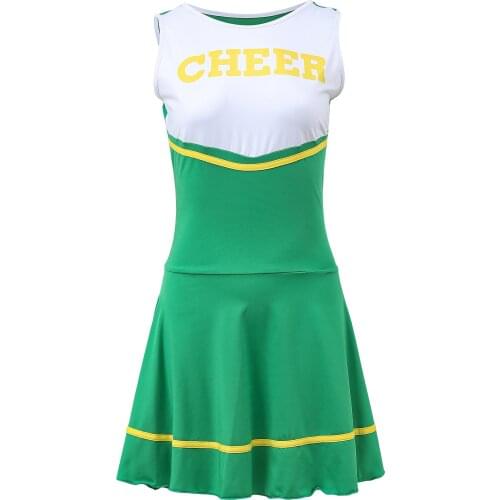 Dress Summer Campus Festival Stage Clothes Milk Shreds Cheerleader Skirt La La Flower Suit Multicolor Uniforms Game Role Playing