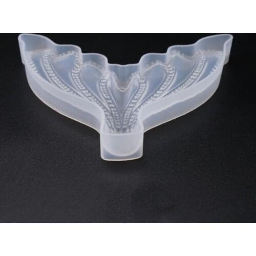 5pcs Fish Tail Silicone Molds Resin Casting for DIY Jewelry Making Earring Necklace Pendants Handmade Crafts Tool 12*10.2*1.6cm