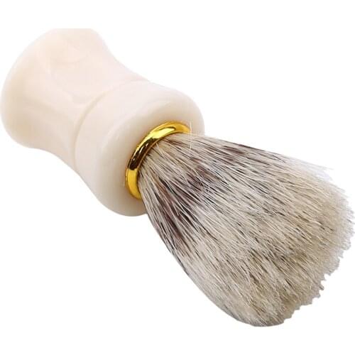 High Quality Salon Mens Face Beard Cleansing Device Shaving Tool Razor Brush Accessories Barber Professional Badger Barber