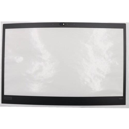 LCD Bezel Screen Front Frame Mylar Sticker for Lenovo ThinkPad T490s B Case IR Camera Laptop with Double-Sided Adhesive 02HM517