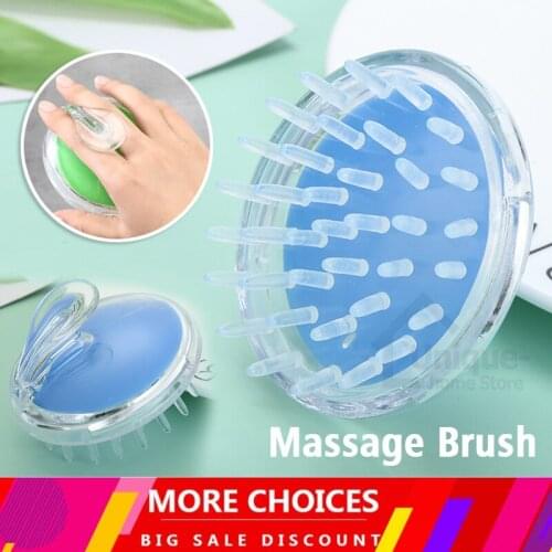 1Pcs Household Shampoo Brush Head Body Scalp Massage Brush Hair Washing Comb Shower Brush Scalp Antipruritic Head Scratcher