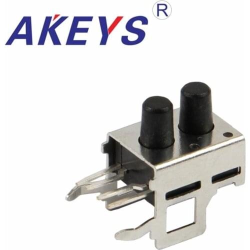 10PCS TS-D020 6*6 Double stents tact switch 4 pin light touch switch with bracket