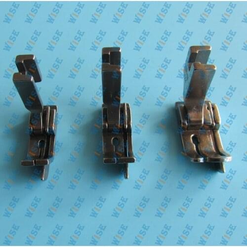 3 pcs.INDUSTRIAL SEWING MACHINE HINGED RIGHT GUIDE FEET CONSEW SP-18