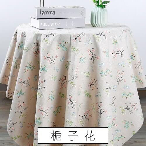 150cmx100cm Cotton Linen Fabric Ins Style DIY Net Red Background Cloth Small Fresh Hanging Cloth Tablecloth Curtain Sofa Fabric