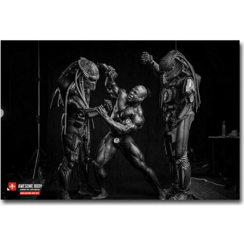 Kai Greene Bodybuilding MotivationalSilk Cloth Poster Art Bedroom Decoration