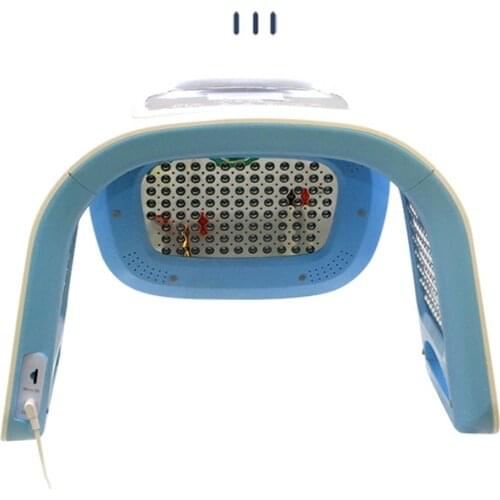 Music spectrometer skin rejuvenation warehouse light power supply LED color electronic alligator clip PDT four-color row light