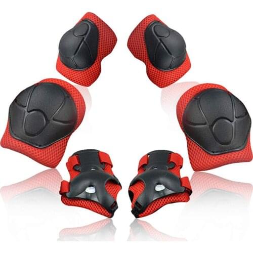 Kids Knee Pads Elbow Pads Wrist Guards Protective Gear Set For Roller Skating Skateboard BMX Scooter Cycling Knee Pads