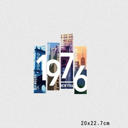 Fasion Men Letter Patches Hot Heat Transfer Cloth Printing Sticker DIY Iron On Clothing Bag Shoes Customization Logo