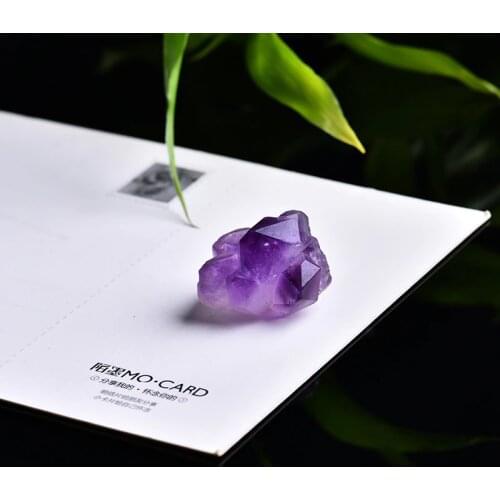 1PC natural amethyst natural ore crystal crystal ore ore repair healing crystal can be used for home decoration DIY gift
