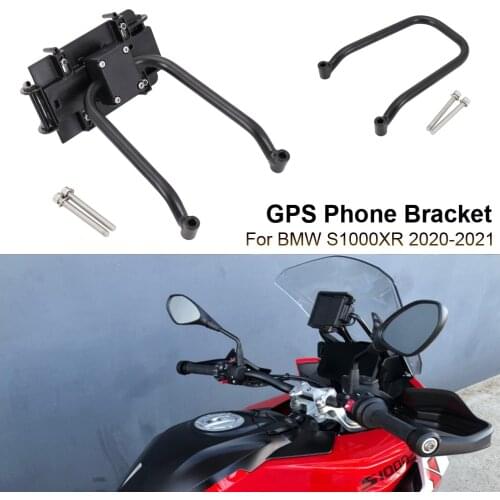 NEW Motorcycle Navigation Bracket Mobile Phone GPS Plate Bracket Phone Holder USB 2020-2021 For BMW S1000XR S 1000 XR
