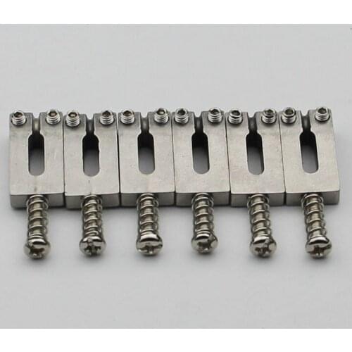 New Stainless Wilkinson Steel Bridge Saddles 10.8MM For Tremolo Guitar Bridges