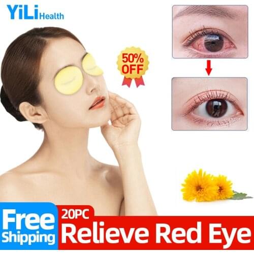 Cool Eyesight Patch For Red Eyes Contact Infected Chinese Herbal Medical Cleanning Eyes Detox Natural Eye Mask Health Care