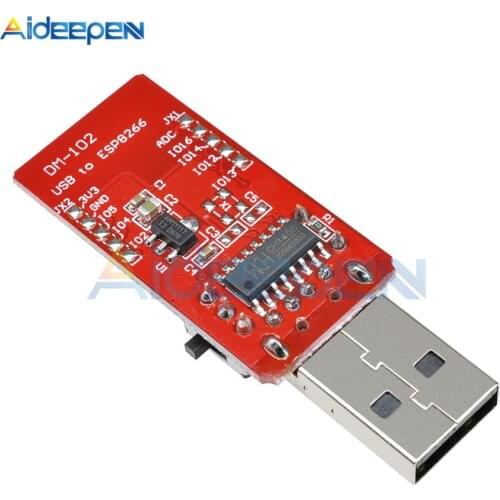CH340 USB to ESP8266 ESP8266 ESP-07 Wireless Wifi Developent Board Module for Arduino Driver Programmer Adapter Board