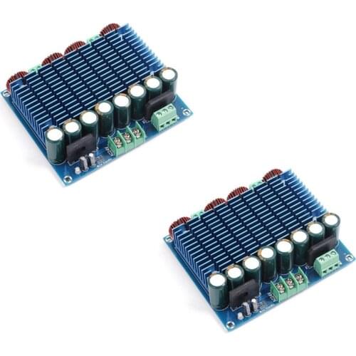 XH-M252 TDA8954TH Amplifier Board Dual-Channel AC 24V 2X420W Stereo HIFI Class D Digital Audio Sound Board Module 2 Pack