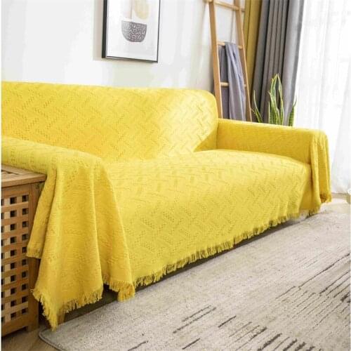 Camping Picnic Blanket Mat Wall Decor Tapestry Bedspread Sofa Bed Throw Blanket Air Condition Knitted Rugs Tassel Beach Towels