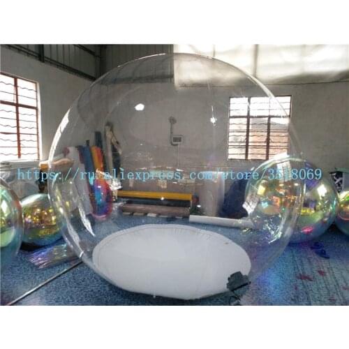 Sell 0.8 transparent PVC inflatable display balls, PVC transparent crystal balls, for commodity display or other exhibitions