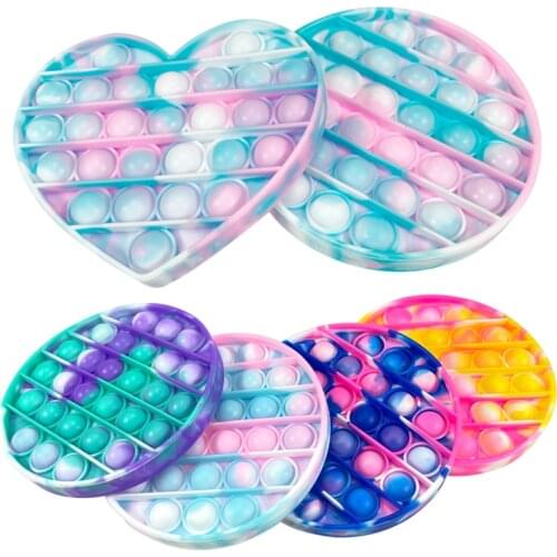 Funny Fidget Toys Simple Dimple Toy Bubble Sensory Toy For Adult Kids Stress Reliever Autism Gift Antistress Pack