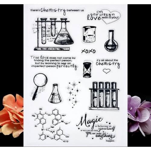 Experiment Equipment Fairy Silicone Clear Stamps For Scrapbooking/New 2019 Card Making Bullet Journal Sentiment Sweet Stamp 339