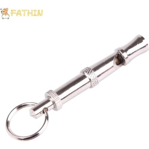 FATHIN 1PC Pet Ultrasound Whistle Training Supplies Pet Dog Trainer Dog Accessories 8CM