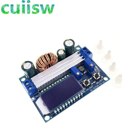 35W CC CV Step Up Down Voltage Converter DC-DC 5.5-30V to 0.5-30V Adjustable Buck Boost Power Supply LCD Voltmeter Ammeter 12V